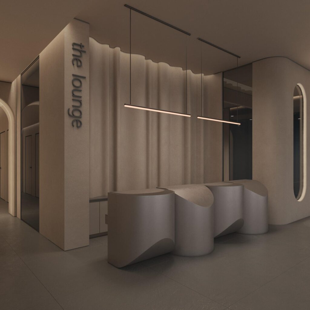 the lounge waiting area