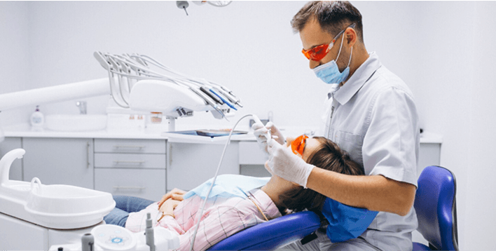 dental treatment concept