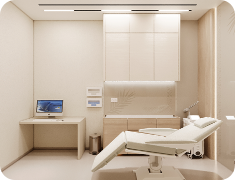 aesthetic treatment room